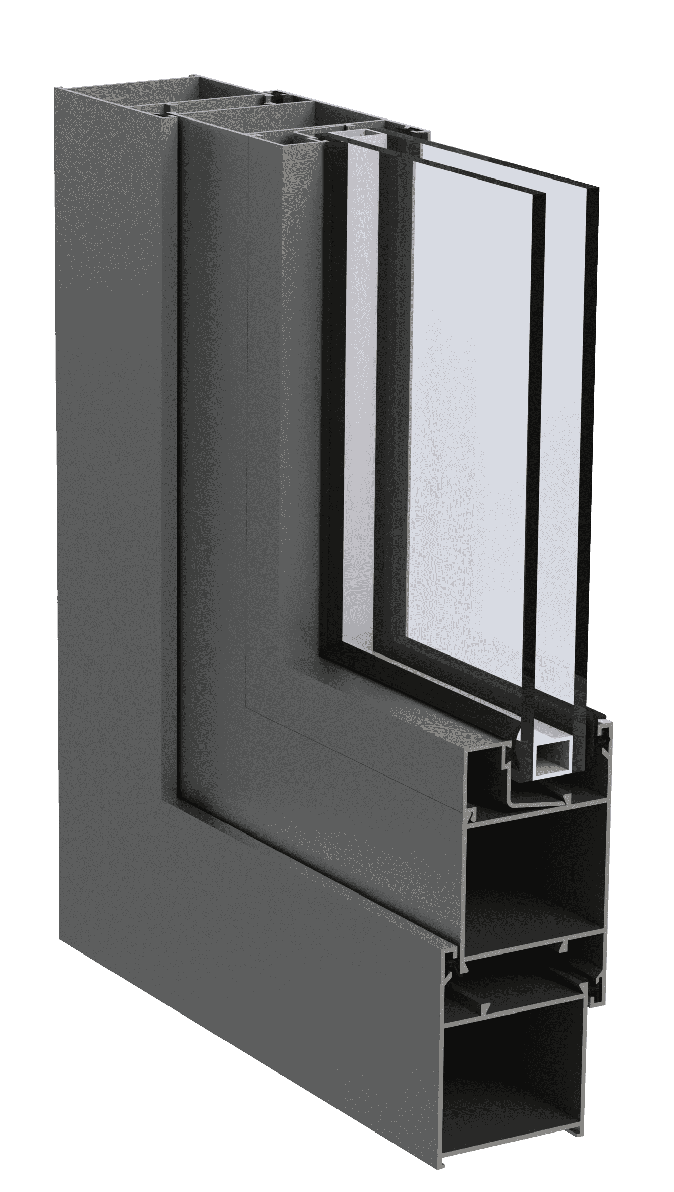 Холодна алюмінієва віконно-дверна система EKIPAZH AluLight C45 для дилерів . Вигідні умови для партнерства